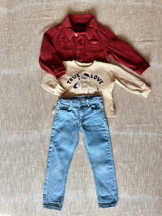 TINY COTTONS / EDEN ET VICTOR  ⚽️  Tenue Garçon - 4 ans